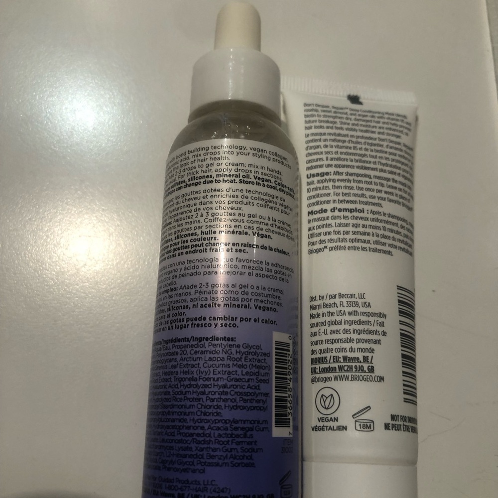 NEW 14 piece Luxury Hair Care Set featuring QUAI, Olaplex, Living Proof, Biolage - Picture 5 of 9